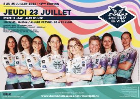 Donnons des elles au vélo J-1 / Etape 19 Gap – Alpe d’huez