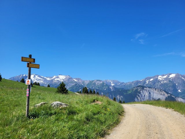 Wandelroute rond het Signal de l’Homme